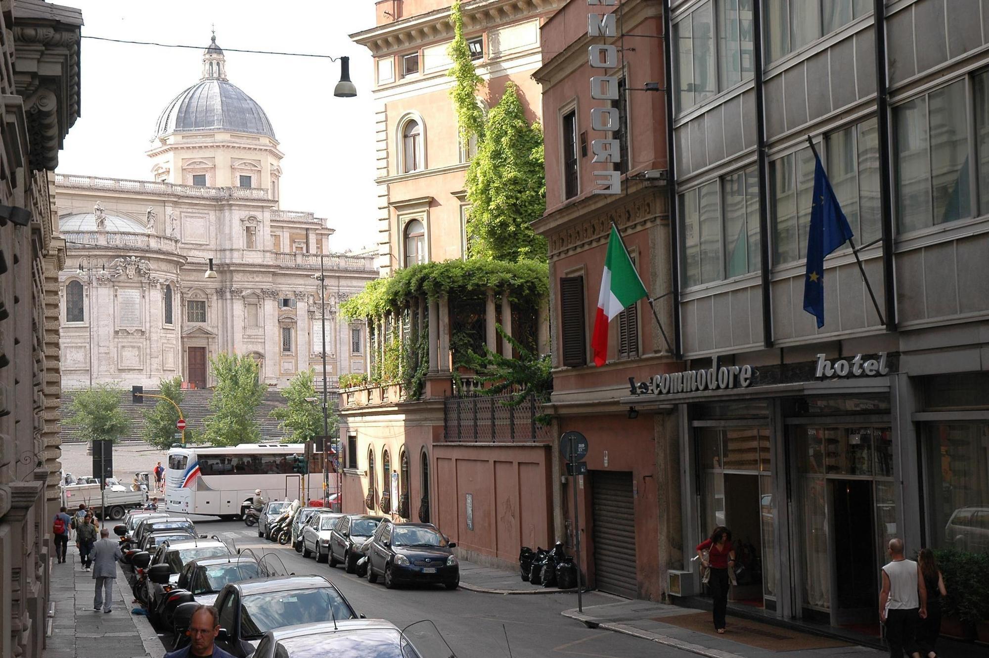 Hotel Commodore Rome Bagian luar foto